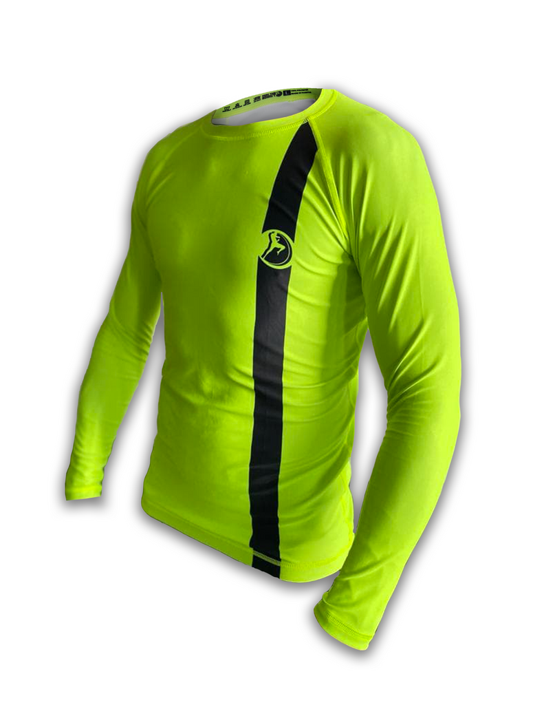 MTA Stance Rash Guard - Shocking Green