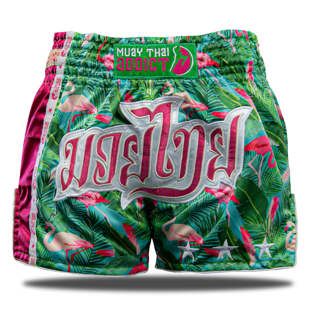 Flamingo Garden Muay Thai Shorts