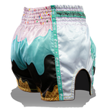 Ice Cream Drip Muay Thai Shorts