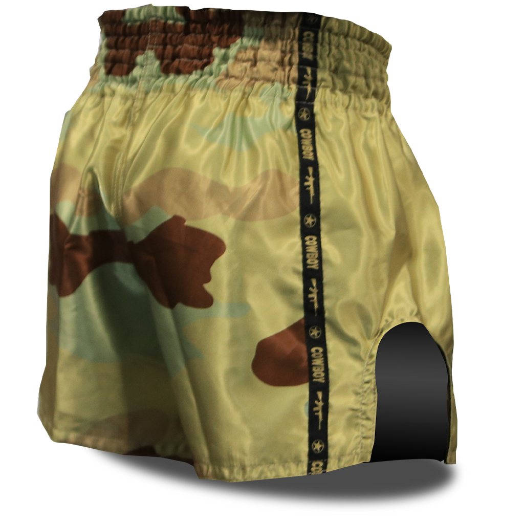 BMF Cowboy Camo Muay Thai Shorts
