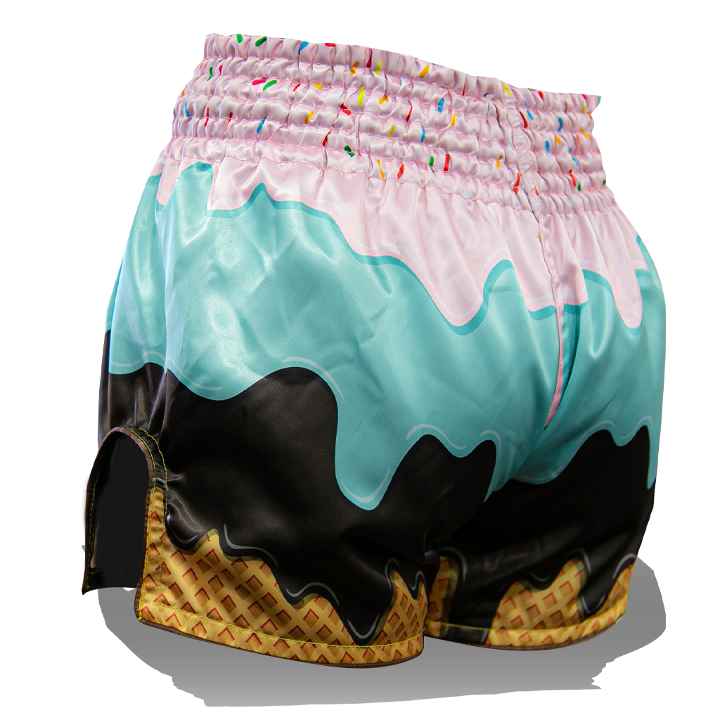 Ice Cream Drip Muay Thai Shorts