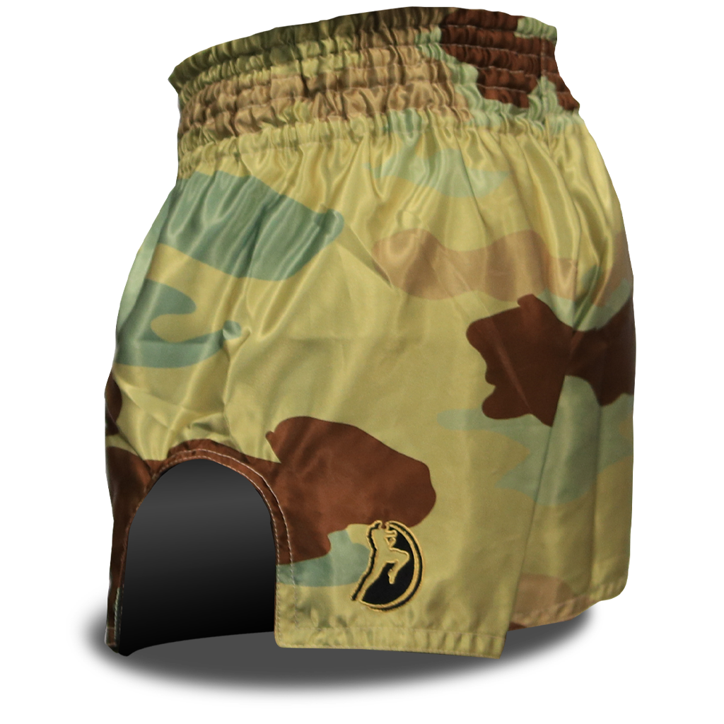 BMF Cowboy Camo Muay Thai Shorts