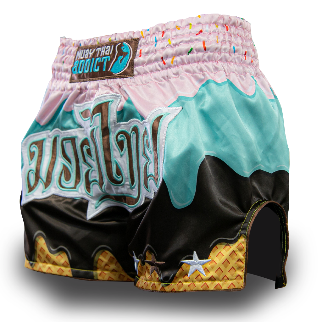Ice Cream Drip Muay Thai Shorts