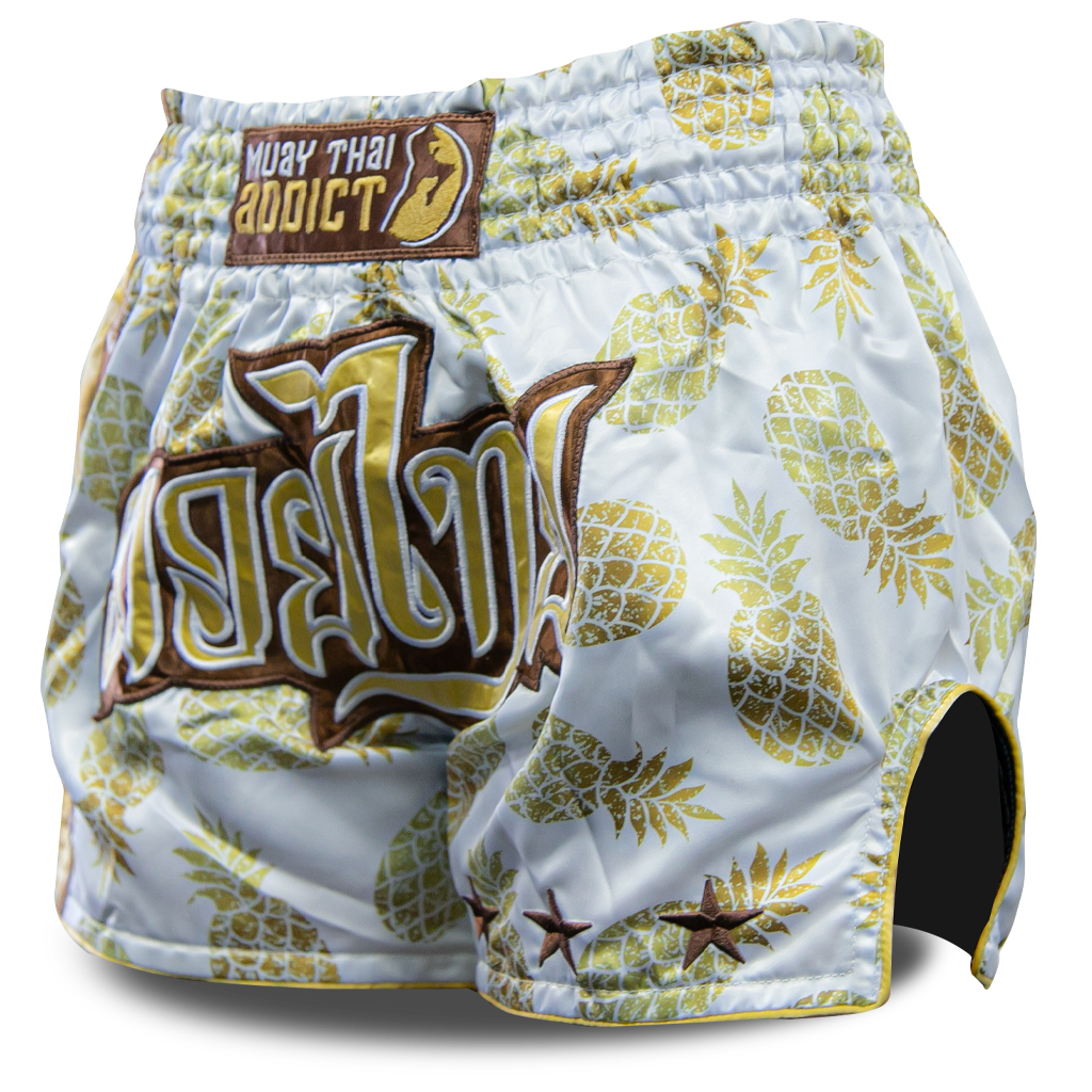 Golden Pineapple Muay Thai Shorts