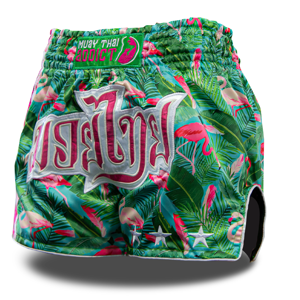 Flamingo Garden Muay Thai Shorts