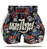 Sugar Skull Garden Muay Thai Shorts