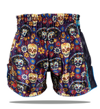 Dia De La Muerte Muay Thai Shorts