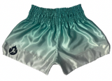 Teal Faded Muay Thai Shorts