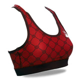 MTA Racerback Sport Bra - Red