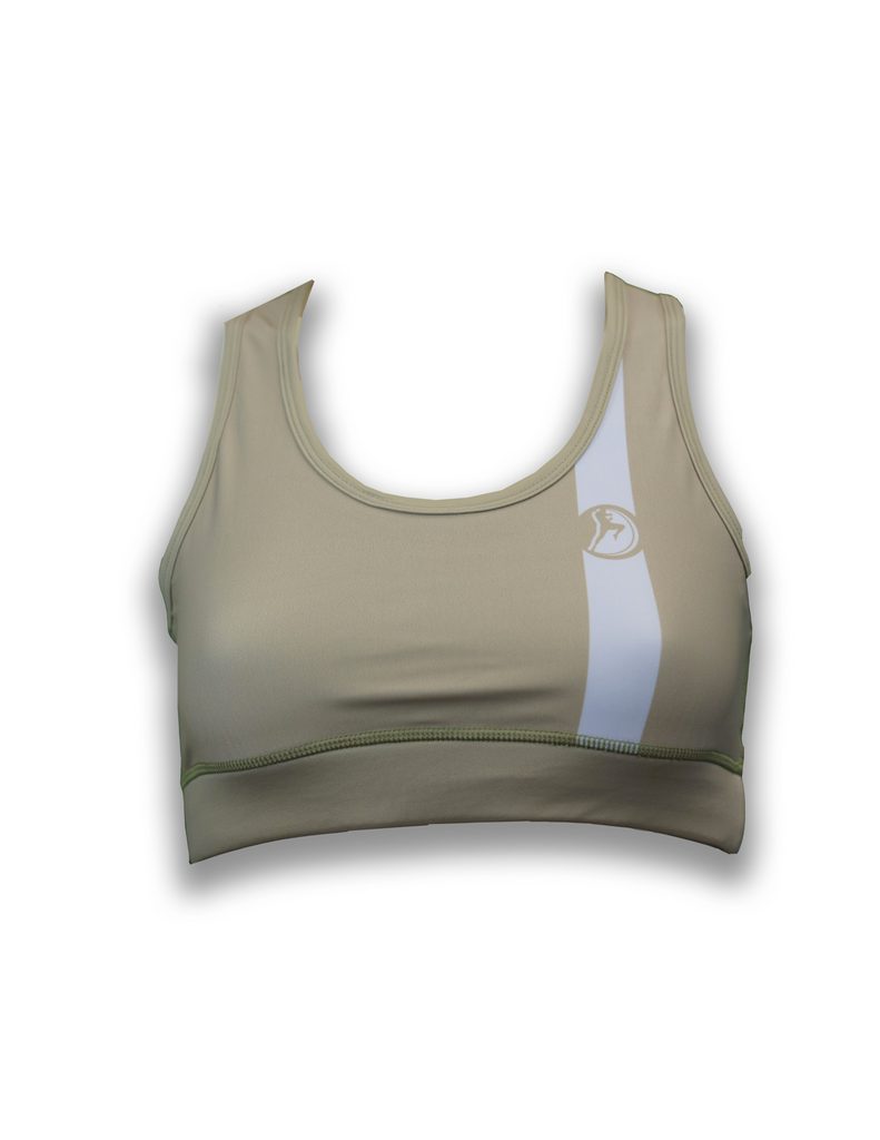 MTA Stance Racerback Sport Bra - Sand Beige