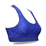 MTA Racerback Sport Bra - Blue