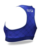 MTA Racerback Sport Bra - Blue