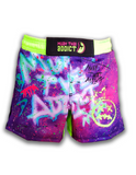 Neon Green Graffiti Competition Short