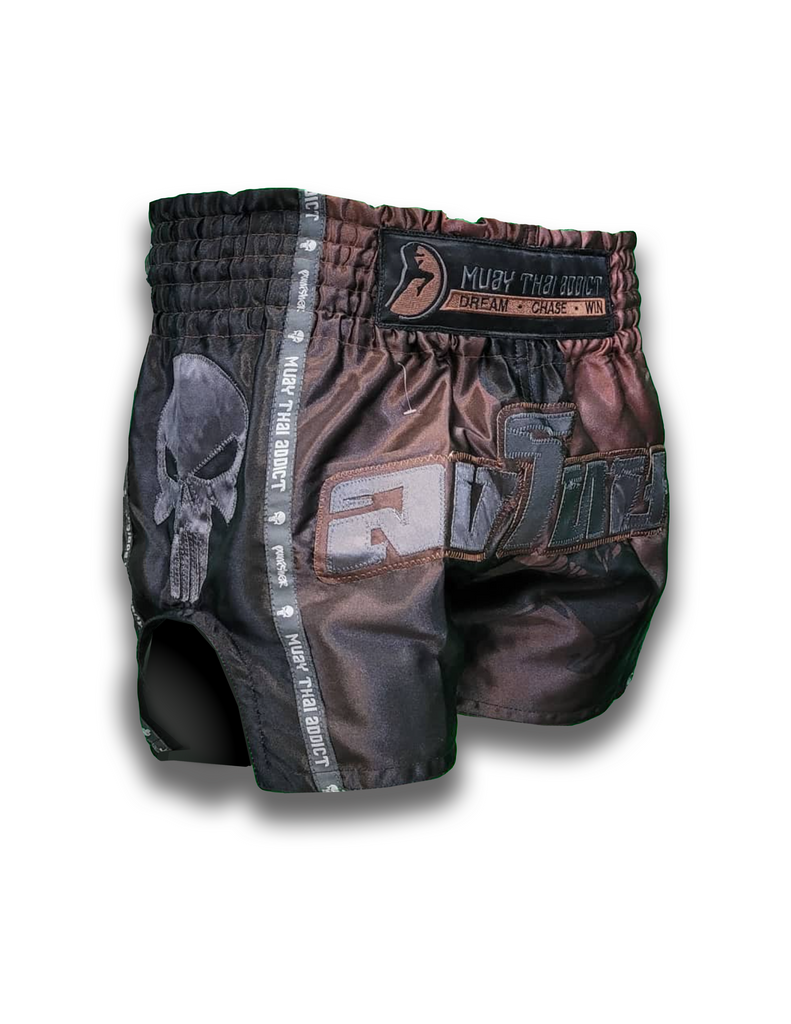 Punisher muay shop thai shorts
