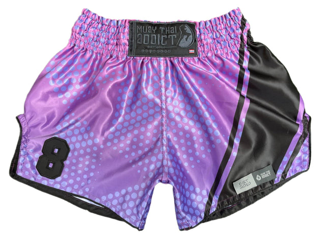 Purple Carrera Muay Thai Shorts