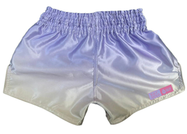 Lavender Cream Muay Thai Shorts