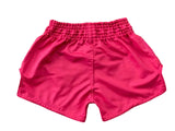 Pink 5 Lines Muay Thai Shorts