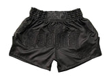 Black Sacred Circle Muay Thai Shorts