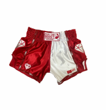 Ruby Red F-SPORT Muay Thai Shorts