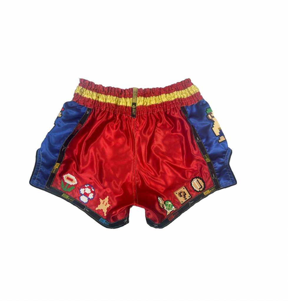 Super Muay Thai Bros Red Shorts