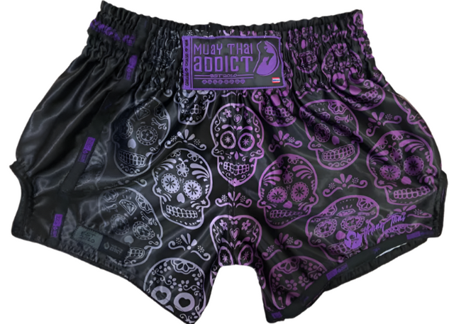 Purple Night Shade Muay Thai Shorts