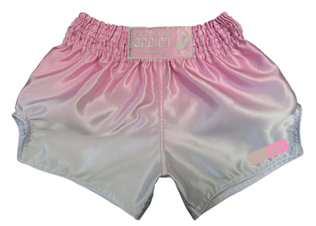 Strawberry Cream Muay Thai Shorts