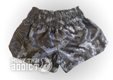 Black Honeycomb Camo Muay Thai Shorts