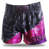 Honeycomb Fade Camo Muay Thai Shorts - Pink