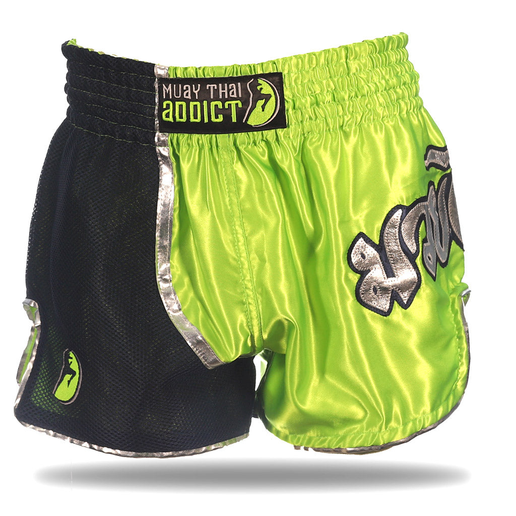 Galaxy Green Retro Shorts