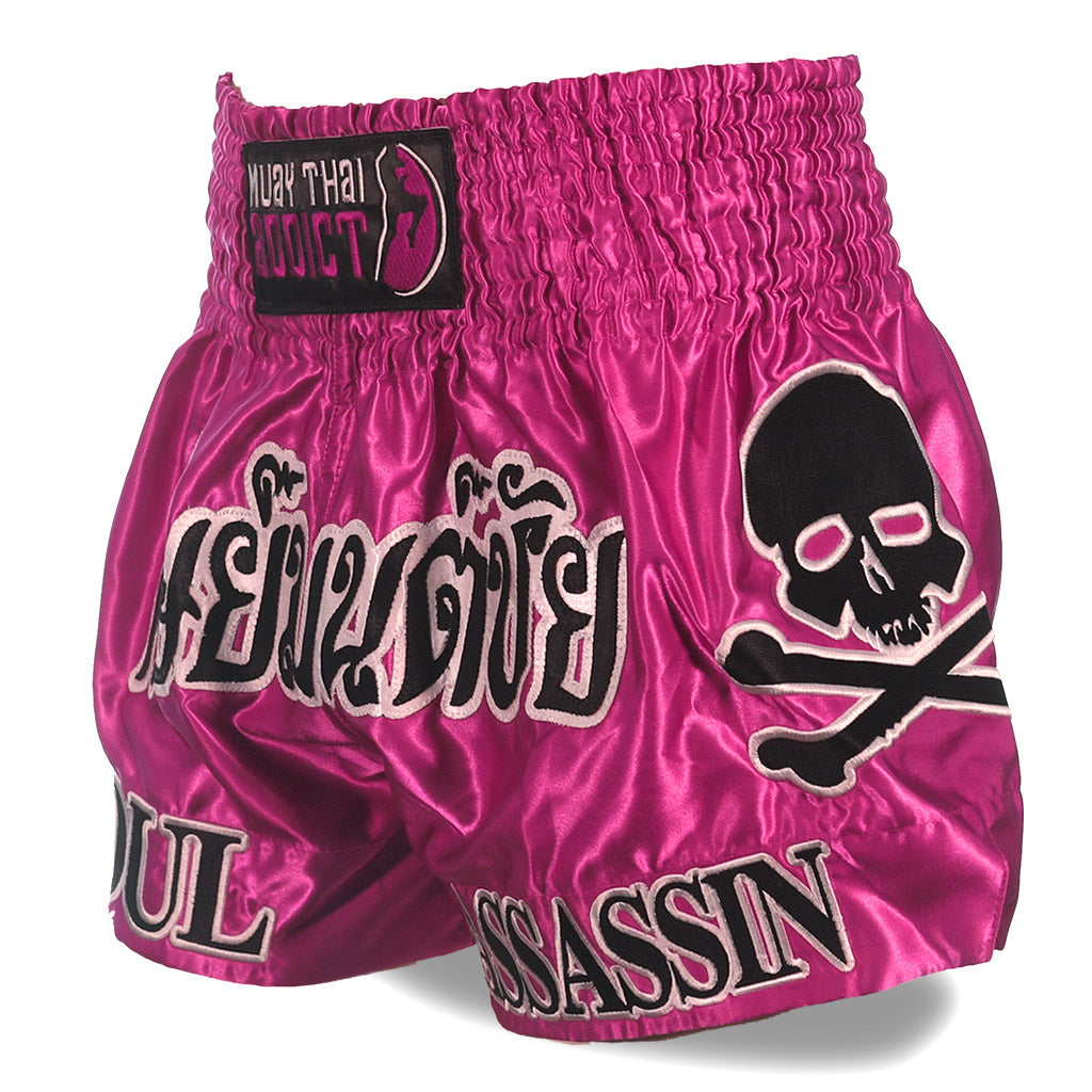 Pink Kevin Ross Muay Thai Shorts