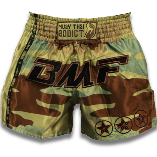 BMF Cowboy Camo Muay Thai Shorts