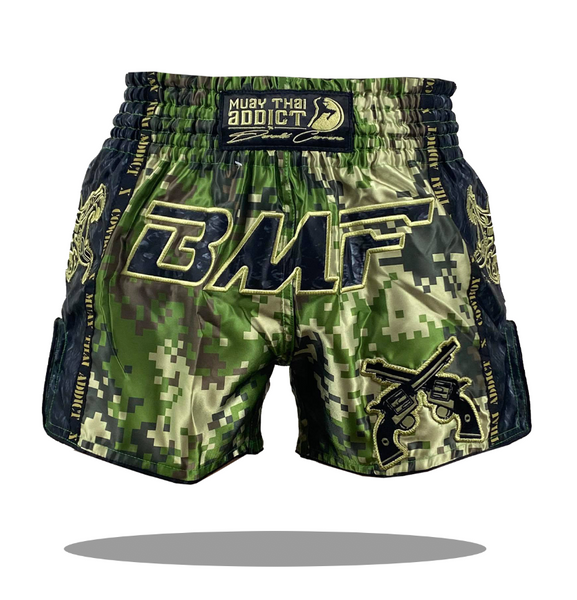 Donald Cowboy Cerrone Signature Series BMF Muay Thai shorts – Muay Thai  Addict