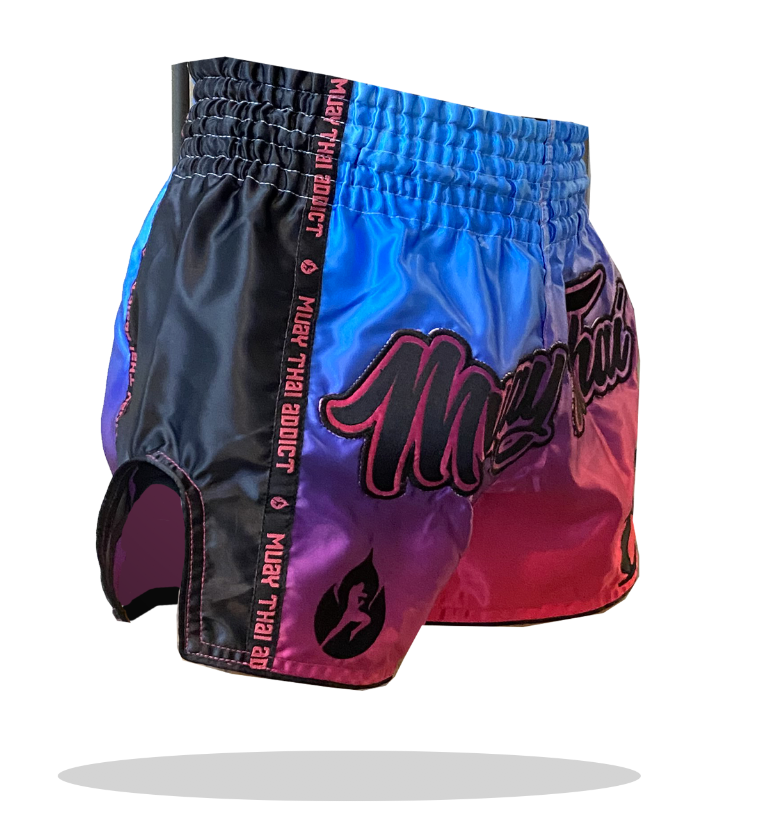 Miami Vice REMIX Single Panel Muay Thai Shorts