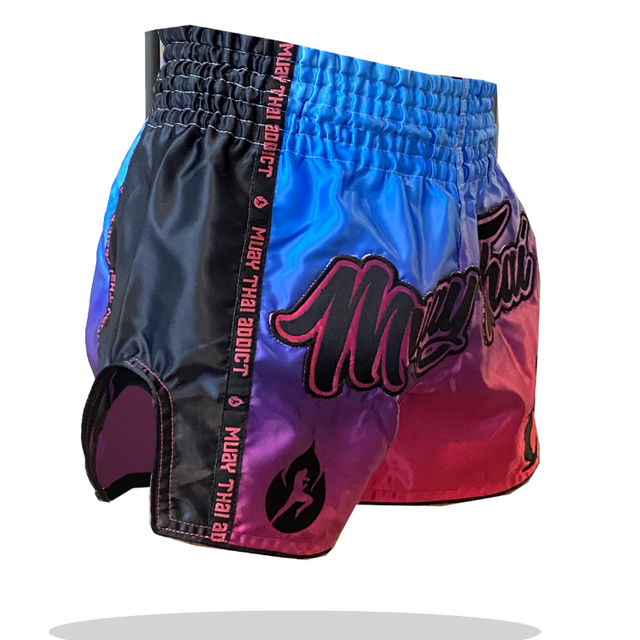 Miami Vice REMIX Single Panel Muay Thai Shorts