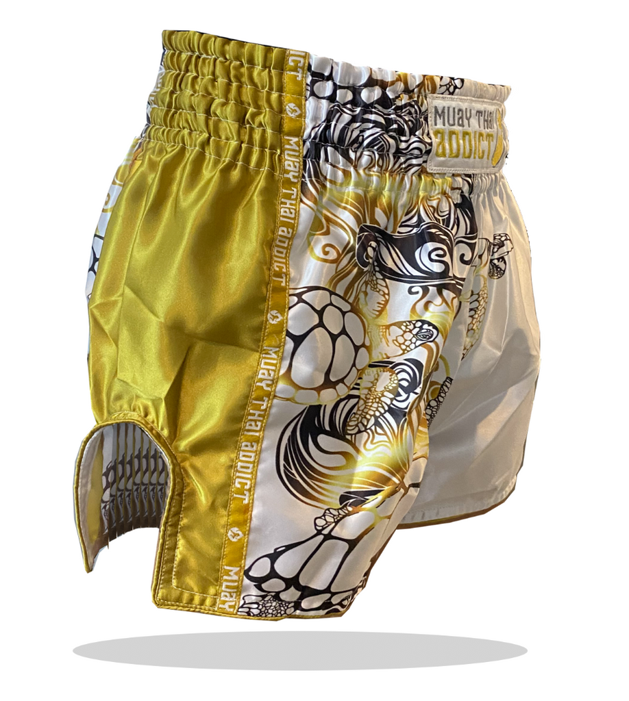 Golden Turtles Muay Thai Shorts