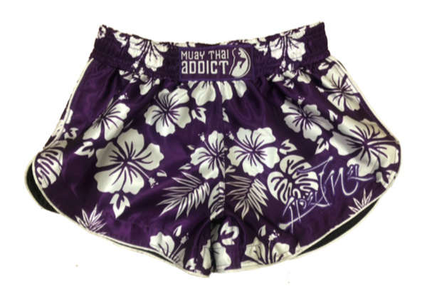 トレーニング用品 FLOWER GRIT MUAY THAI SHORTS Fight Nomad Flower Pattern Muay Thai Shorts