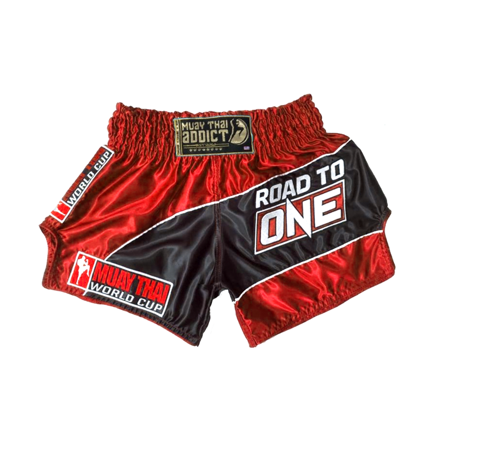 MTWC Road to One Shorts (Red)
