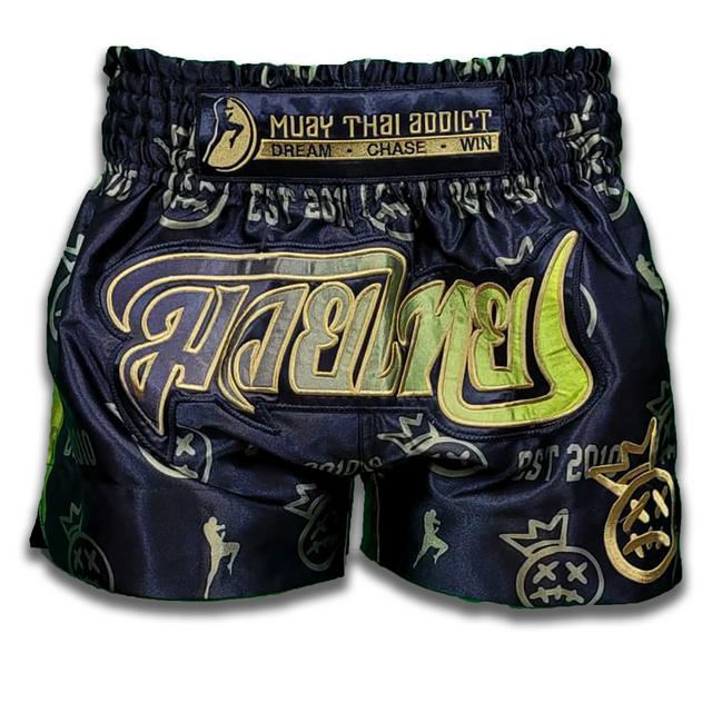 Gold Crown Collector Muay Thai Shorts