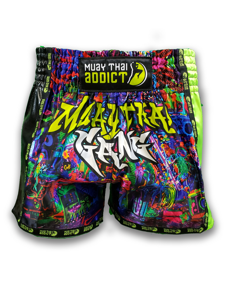 Muay Thai Gang Shorts - Green