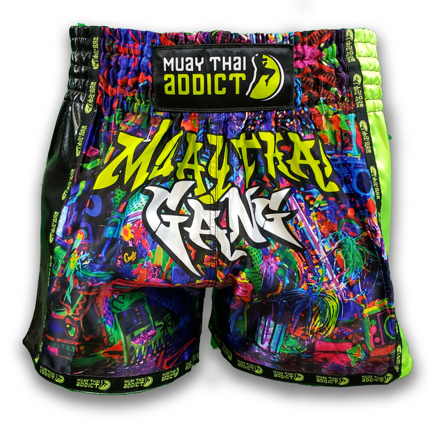Muay Thai Gang Shorts - Green